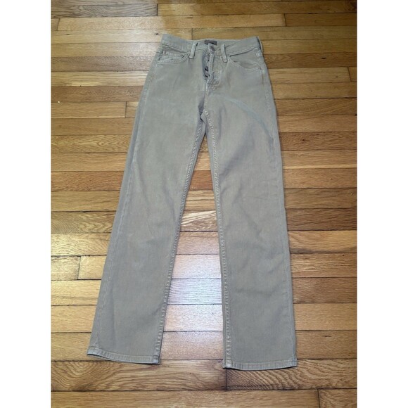 Mother Size 24 The Tomcat Jeans Lark Wash Beige